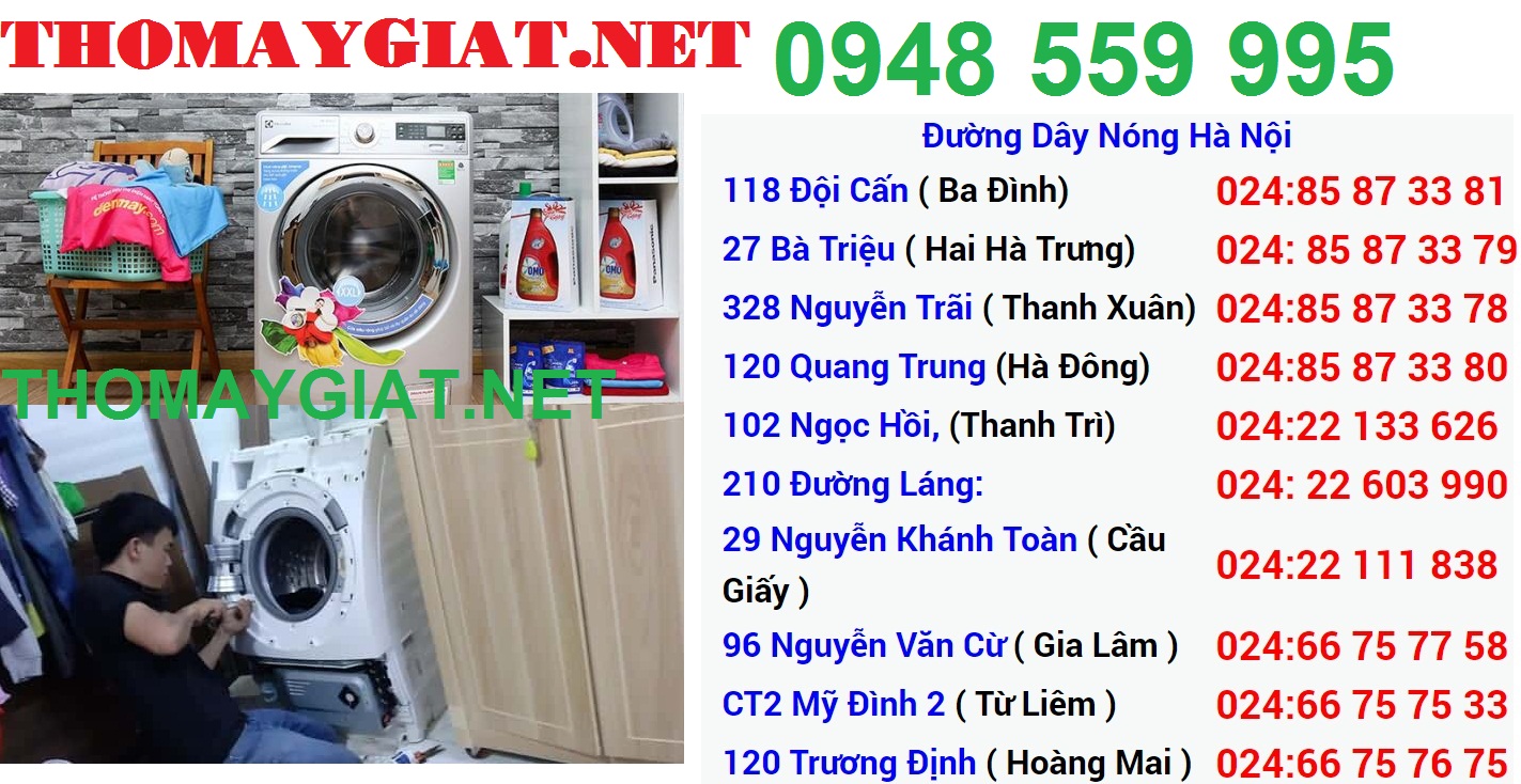 10 Cửa Hàng Sửa Máy Giặt Tốt Nhất Tại Hà Nội