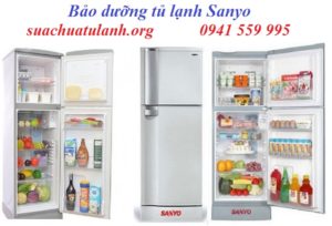 bảo dưỡng tủ lạnh sanyo