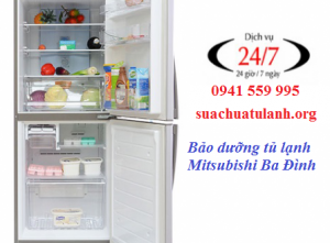 bảo dưỡng tủ lạnh mitsubishi quận ba đình