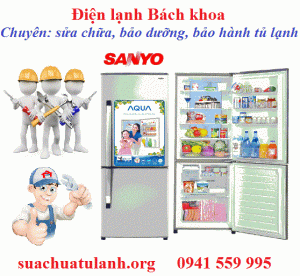 bảo dưỡng tủ lạnh sanyo tại thanh xuân