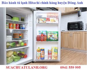 bảo hành tủ lạnh hitachi huyện đông an