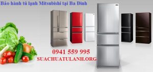 bảo hành tủ lạnh mitsubishi quận ba đình