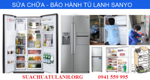 bảo hành tủ lạnh sanyo tại long biên