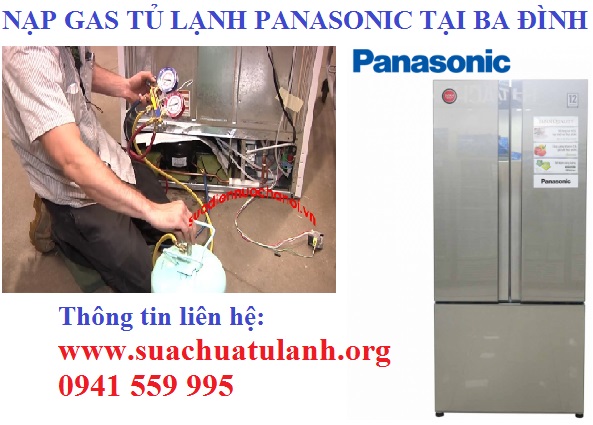 Nạp Gas Tủ Lạnh Panasonic Tại Ba Đình