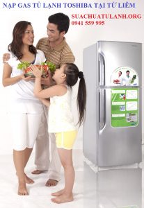 nạp gas tủ lạnh toshiba tại từ liêm