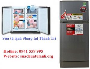 sửa tủ lạnh sharp tại thanh trì