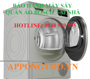 8 Dấu hiệu máy sấy quần áo cần gọi bảo hành Bosch