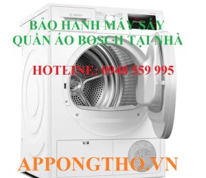 Máy sấy Bosch bảo hành bao nhiêu lâu?