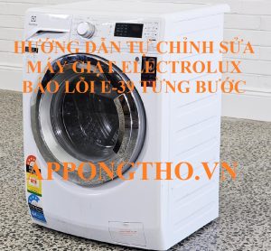 Cách kiểm tra lỗi E-39 máy giặt Electrolux ra sao?