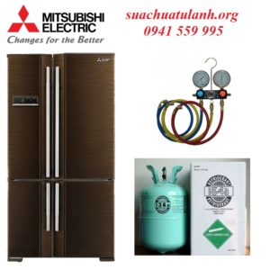 Nạp gas cho tủ lạnh Mitsubishi