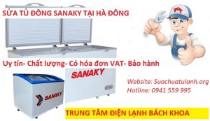 Sửa tủ đông Sanaky tại Hà Đông
