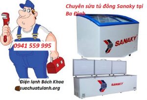 Sửa tủ đông Sanaky tại Ba Đình