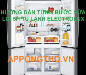 Có tự sửa lỗi 5H cho tủ lạnh Electrolux tại nhà được không?