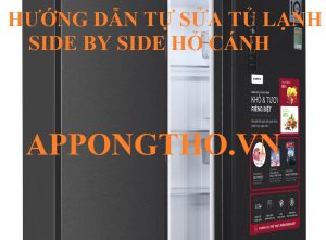 Nguyên nhân cánh tủ lạnh Side by Side bị hở là gì?