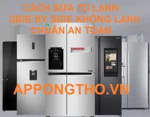 Tủ lạnh Mitsubishi Side by side không chạy, cần làm gì?