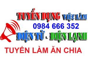 Tuyển CTV Thợ Điện Lạnh Tại Hà Nội Làm Ăn Chia 40-60%